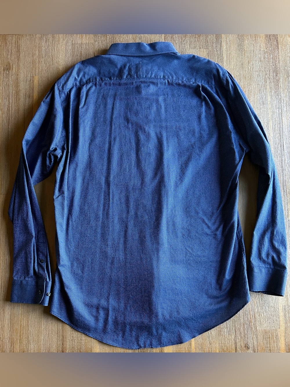 Nordstrom Men's Shop Non-Iron Trim Fit Dress Shirt, 17.5, 36-37. - Picture 9 of 14